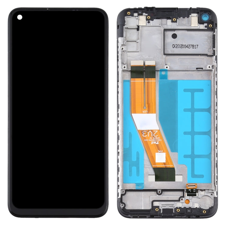 OEM LCD Screen for Samsung Galaxy A11 Digitizer Full Assembly with Frame (Black) - LCD Screen by PMC Jewellery | Online Shopping South Africa | PMC Jewellery
