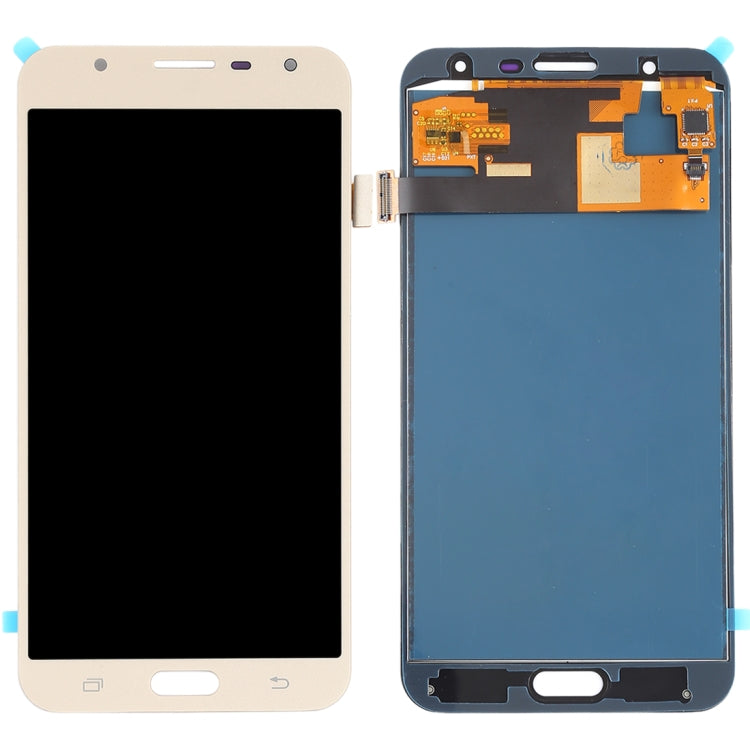 TFT LCD Screen for Galaxy J7 Neo, J701F/DS, J701M With Digitizer Full Assembly (Gold) - LCD Screen by PMC Jewellery | Online Shopping South Africa | PMC Jewellery