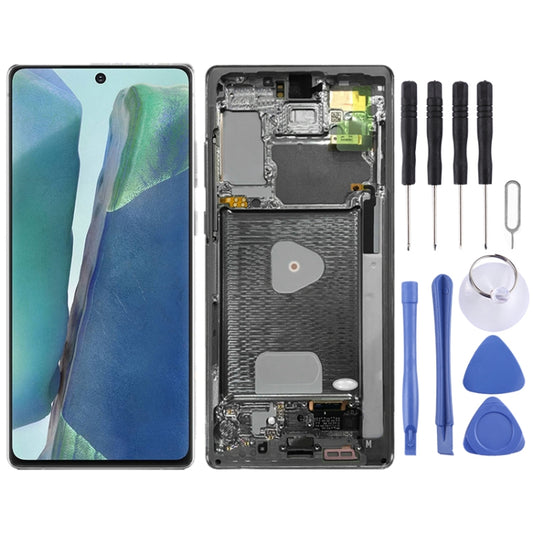 Original LCD Screen for Samsung Galaxy Note20 4G SM-N980 Digitizer Full Assembly With Frame (Silver) - LCD Screen by PMC Jewellery | Online Shopping South Africa | PMC Jewellery