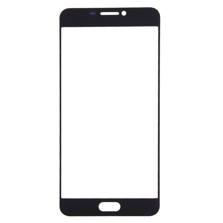 For Samsung Galaxy C5 10pcs Front Screen Outer Glass Lens (Black) - Outer Glass Lens by PMC Jewellery | Online Shopping South Africa | PMC Jewellery