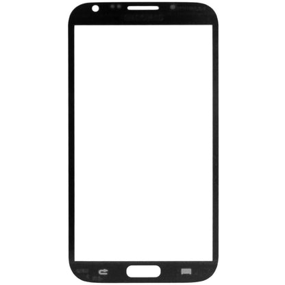 For Samsung Galaxy Note II / N7100 10pcs Front Screen Outer Glass Lens (Black) - Outer Glass Lens by PMC Jewellery | Online Shopping South Africa | PMC Jewellery