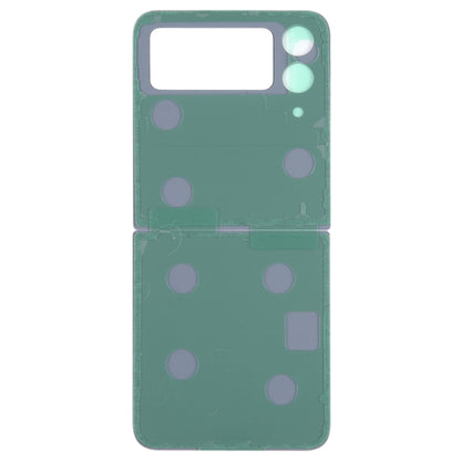 For Samsung Galaxy Z Flip4 SM-F721B Battery Back Cover with Camera Lens Cover(Blue) - Back Cover by PMC Jewellery | Online Shopping South Africa | PMC Jewellery