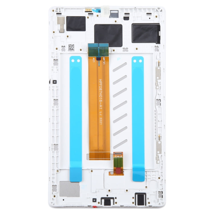 For Samsung Galaxy Tab A7 Lite SM-T225 LTE Edition Original LCD Screen Digitizer Full Assembly with Frame (White) - LCD Screen by PMC Jewellery | Online Shopping South Africa | PMC Jewellery