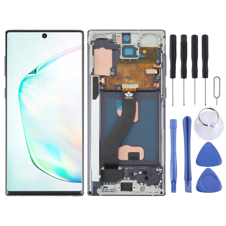 TFT Material LCD Screen for Samsung Galaxy Note10 Digitizer Full Assembly With Frame/Handwriting, Not Supporting Fingerprint Identification - LCD Screen by PMC Jewellery | Online Shopping South Africa | PMC Jewellery