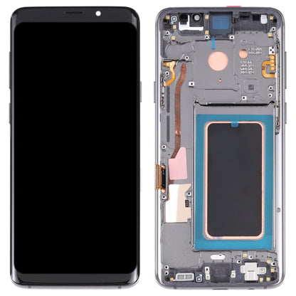 Super AMOLED LCD Screen for Galaxy S9+ / G965F / G965F / DS / G965U / G965W / G9650 Digitizer Full Assembly with Frame (Grey) - LCD Screen by PMC Jewellery | Online Shopping South Africa | PMC Jewellery