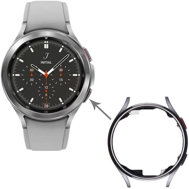 Original LCD Screen Frame Bezel Plate For Samsung Galaxy Watch4 44mm SM-R870 R875(Black) - For Samsung by PMC Jewellery | Online Shopping South Africa | PMC Jewellery