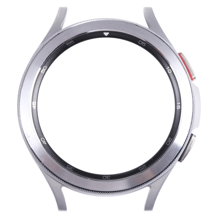 Original LCD Screen Frame Bezel Plate For Samsung Galaxy Watch4 Classic 46mm SM-R890 R895(Silver) - For Samsung by PMC Jewellery | Online Shopping South Africa | PMC Jewellery