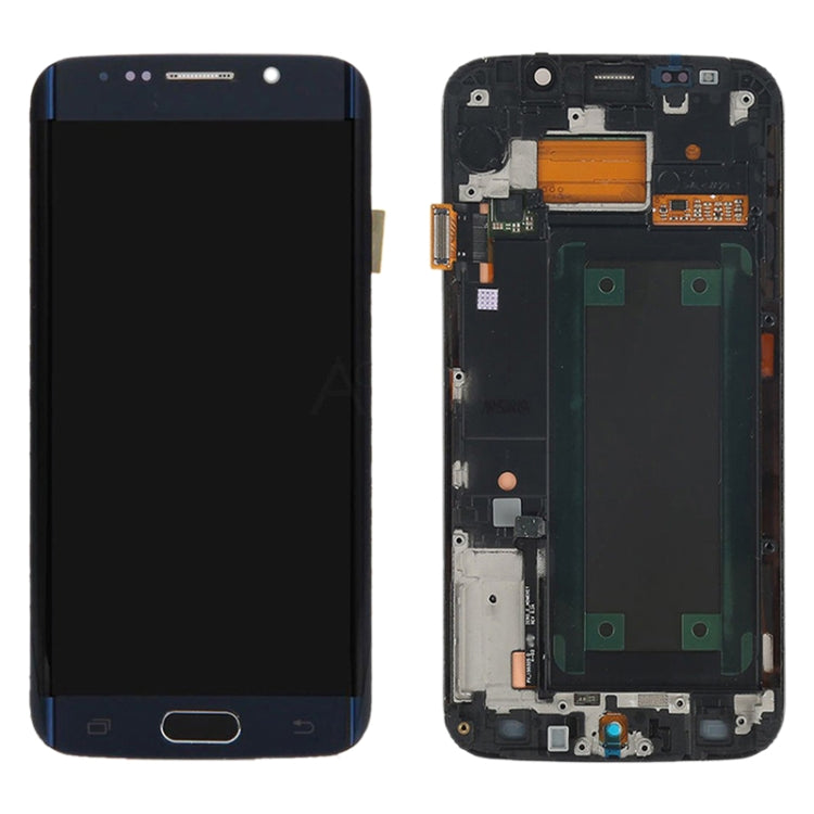 Original Super AMOLED LCD Screen For Samsung Galaxy S6 Edge SM-G925F Digitizer Full Assembly with Frame (Black) - LCD Screen by PMC Jewellery | Online Shopping South Africa | PMC Jewellery