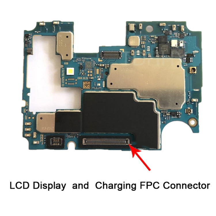 For Samsung Galaxy A51 10pcs Motherboard LCD Display FPC Connector - FPC Connector by PMC Jewellery | Online Shopping South Africa | PMC Jewellery