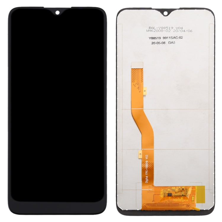 OEM LCD Screen for Alcatel 1SE 2020 / 5030 with Digitizer Full Assembly (Black) - free shipping - PMC TechLife - Order now!