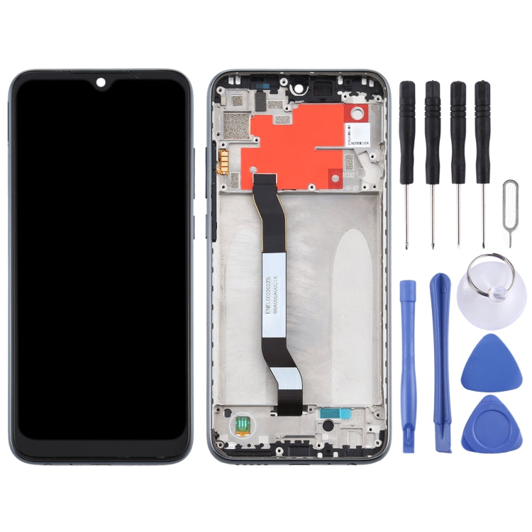 TFT LCD Screen for Xiaomi Redmi Note 8T Digitizer Full Assembly with Frame(Black) - free shipping - PMC TechLife - Order now!