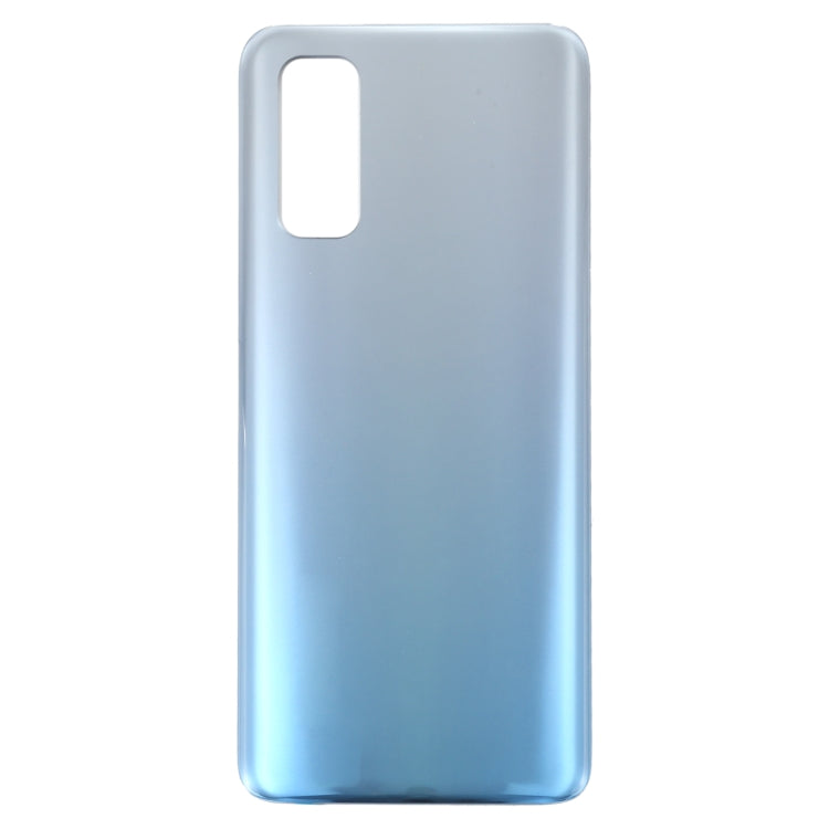 For Vivo iQOO Z1 / V1986A Battery Back Cover (Silver) - Back Cover by PMC TechLife | Online Shopping South Africa | PMC TechLife