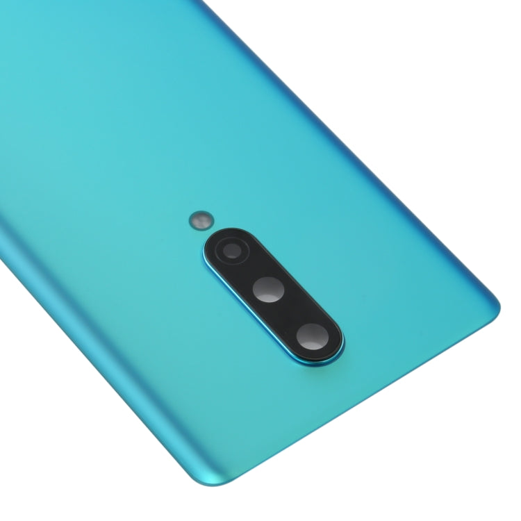 For OnePlus 8 Battery Back Cover with Camera Lens Cover (Green) - Back Cover by PMC TechLife | Online Shopping South Africa | PMC TechLife