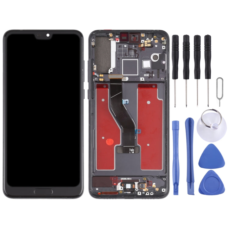 Original OLED LCD Screen for Huawei P20 Pro Digitizer Full Assembly with Frame(Black) - free shipping - PMC TechLife - Order now!
