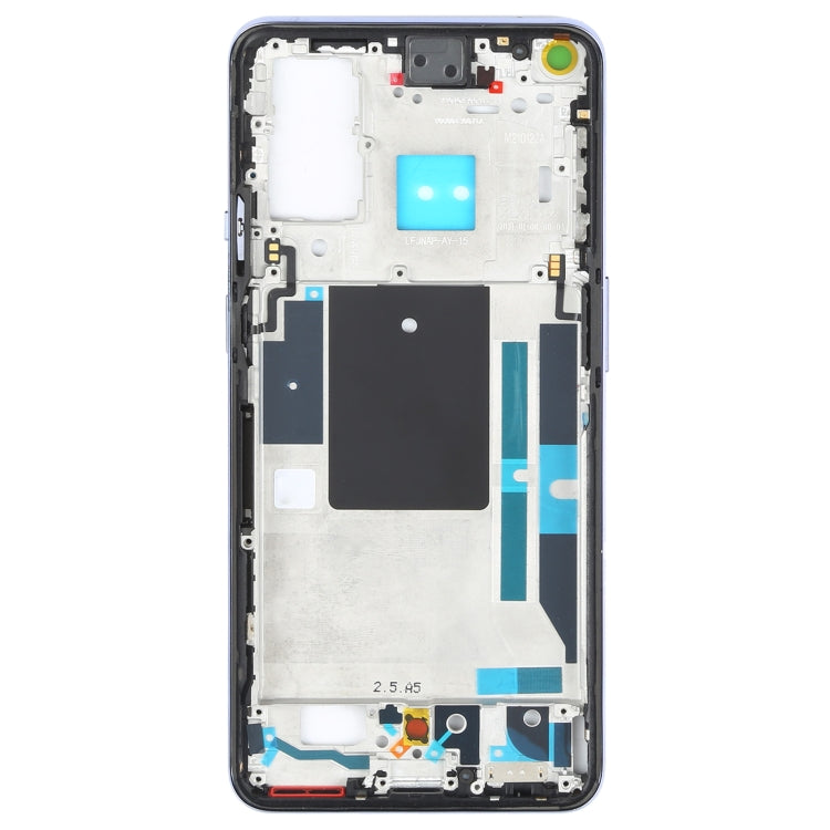 For OnePlus 9 (EU/NA Version) Middle Frame Bezel Plate (Purple) - Frame Bezel Plate by PMC TechLife | Online Shopping South Africa | PMC TechLife