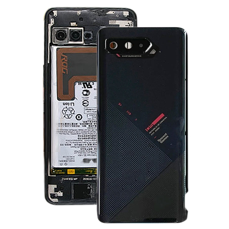 Original Battery Back Cover for Asus ROG Phone 5 ZS673KS(Black) - Back Cover by PMC Jewellery | Online Shopping South Africa | PMC Jewellery