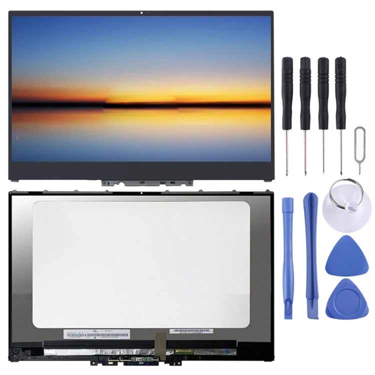 1920 x 1080 FHD 30 Pin OEM LCD Screen for Lenovo Yoga 720-15 720-15IKB Digitizer Full Assembly with Frame (Black) - LCD Screen by PMC Jewellery | Online Shopping South Africa | PMC Jewellery