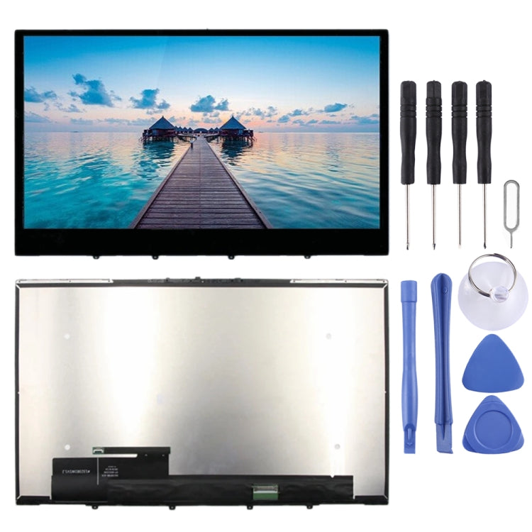 1920 x 1080 FHD OEM LCD Screen for Lenovo Yoga C740-15 C740-15IML 5D10S39585 Digitizer Full Assembly with Frame (Black) - LCD Screen by PMC Jewellery | Online Shopping South Africa | PMC Jewellery