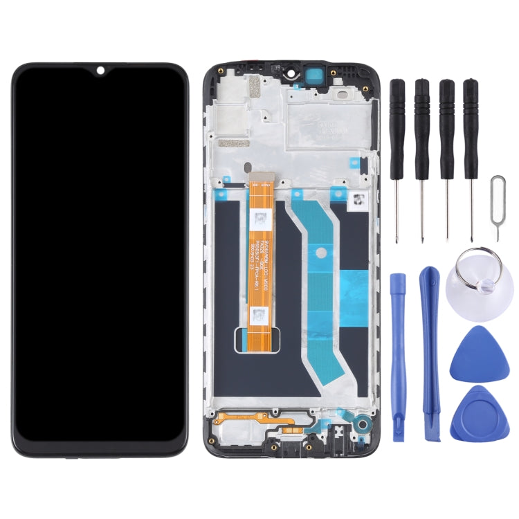 LCD Screen and Digitizer Full Assembly With Frame for OPPO Realme C3 / C3i RMX2027 RMX2020 RMX2021 - LCD Screen by PMC Jewellery | Online Shopping South Africa | PMC Jewellery