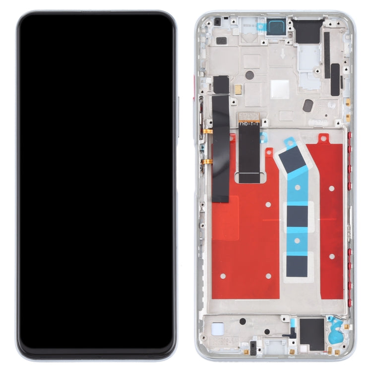 OEM LCD Screen for Honor X10 Pro Digitizer Full Assembly with Frame(Silver) - free shipping - PMC TechLife - Order now!