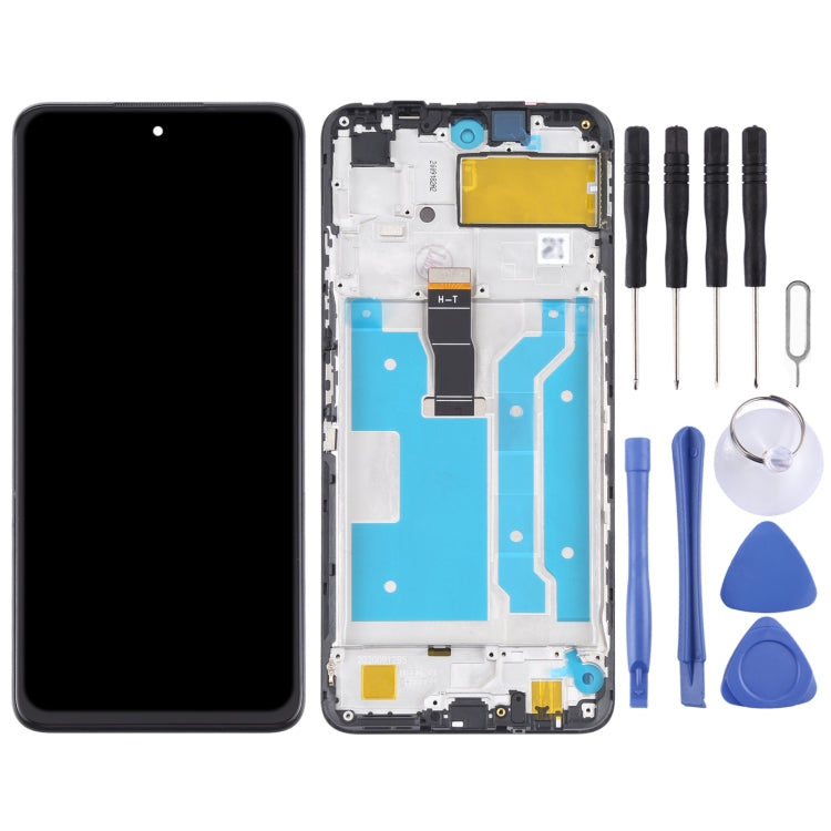 OEM LCD Screen for Huawei Y7a Digitizer Full Assembly With Frame(Black) - free shipping - PMC TechLife - Order now!