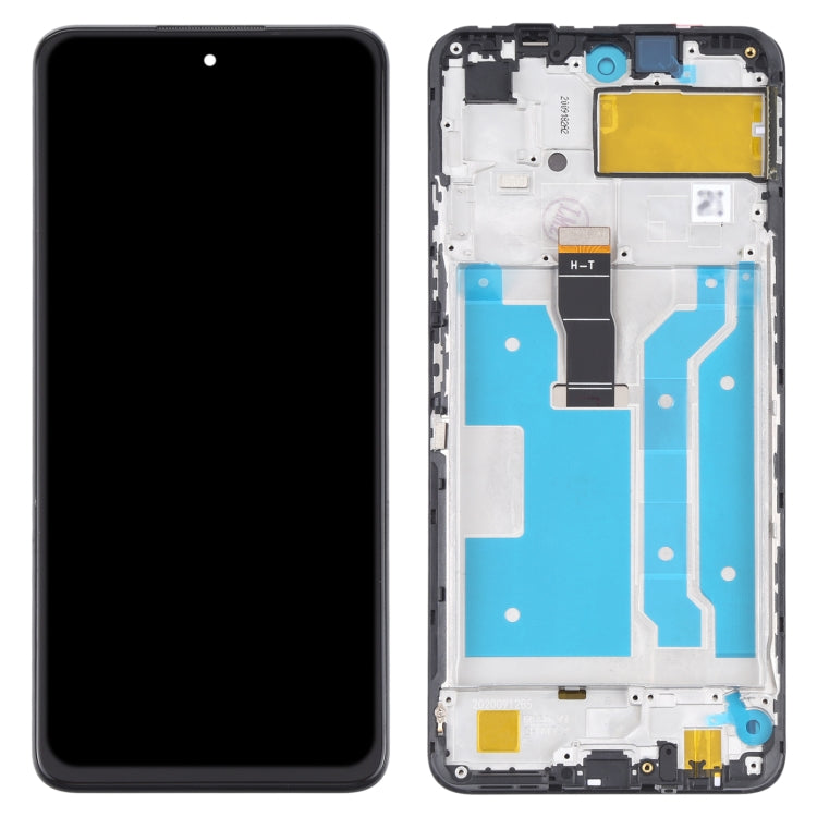 OEM LCD Screen for Huawei Y7a Digitizer Full Assembly With Frame(Black) - free shipping - PMC TechLife - Order now!