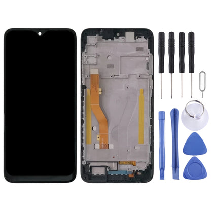 LCD Screen and Digitizer Full Assembly With Frame for Alcatel 1SE 2020 OT5030 5030 5030D 5030F(Black) - LCD Screen by PMC Jewellery | Online Shopping South Africa | PMC Jewellery