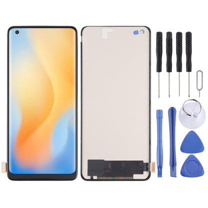 TFT Material LCD Screen and Digitizer Full Assembly (Not Supporting Fingerprint Identification) for vivo X50 Pro V2005A - LCD Screen by PMC Jewellery | Online Shopping South Africa | PMC Jewellery