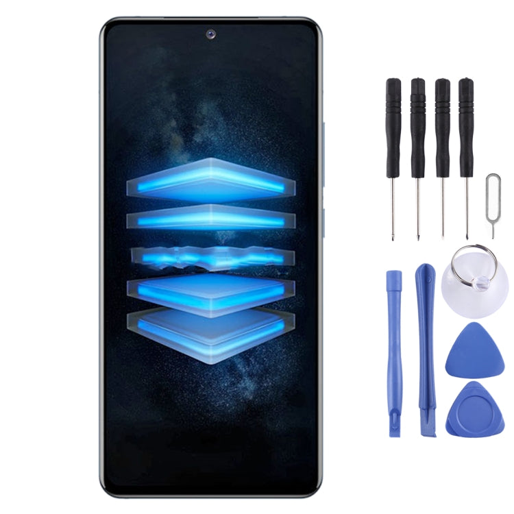 Original AMOLED Material LCD Screen and Digitizer Full Assembly for Vivo iQOO 7 / iQOO 7 (India) / iQOO Neo5 S / iQOO Neo6 (China) V2196A V2049A I2009 - LCD Screen by PMC Jewellery | Online Shopping South Africa | PMC Jewellery