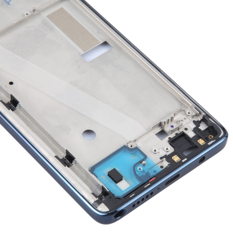 For Motorola Moto G Stylus 5G 2022 Original Front Housing LCD Frame Bezel Plate (Blue) - Frame Bezel Plate by PMC Jewellery | Online Shopping South Africa | PMC Jewellery