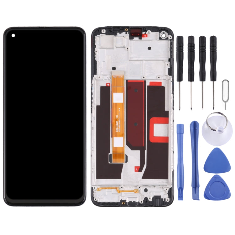 Original LCD Screen and Digitizer Full Assembly with Frame for OPPO A74 5G CPH2197 CPH2263 - LCD Screen by PMC Jewellery | Online Shopping South Africa | PMC Jewellery