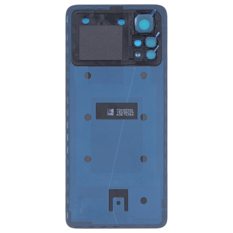 Original Battery Back Cover for Xiaomi Poco X4 Pro 5G (Blue) - Back Cover by PMC Jewellery | Online Shopping South Africa | PMC Jewellery