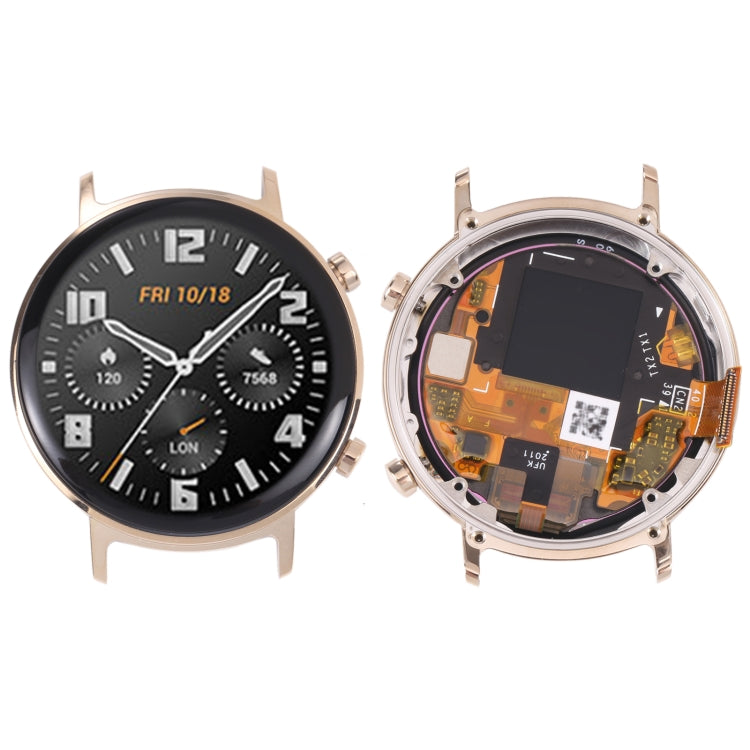 Original LCD Screen and Digitizer Full Assembly With Frame for Huawei Watch GT 2 42mm(Gold) -  by PMC TechLife | Online Shopping South Africa | PMC TechLife
