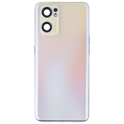 For OPPO Reno7 SE 5G/Find X5 Lite PFCM00 CPH2371 Battery Back Cover with Middle Frame (Gold) - Back Cover by PMC Jewellery | Online Shopping South Africa | PMC Jewellery