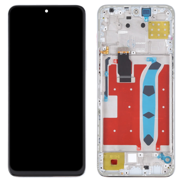 Original LCD Screen for Honor X30i Digitizer Full Assembly with Frame(Silver) - free shipping - PMC TechLife - Order now!