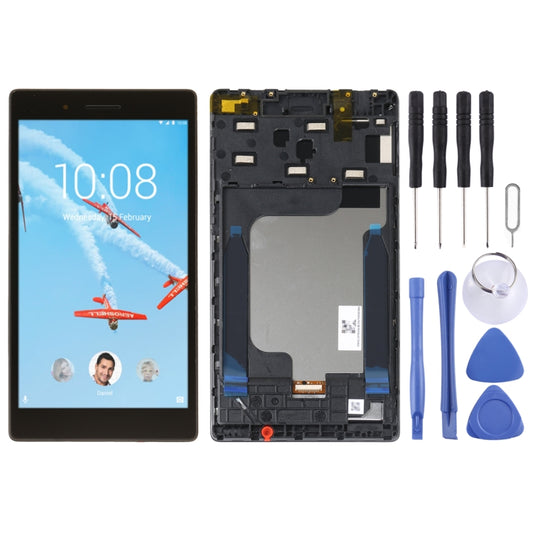 Original LCD Screen For Lenovo Tab 7 Essential TB-7304X TB-7304F TB-7304i TB-7304 Digitizer Full Assembly with Frame (Black) - LCD Screen by PMC Jewellery | Online Shopping South Africa | PMC Jewellery