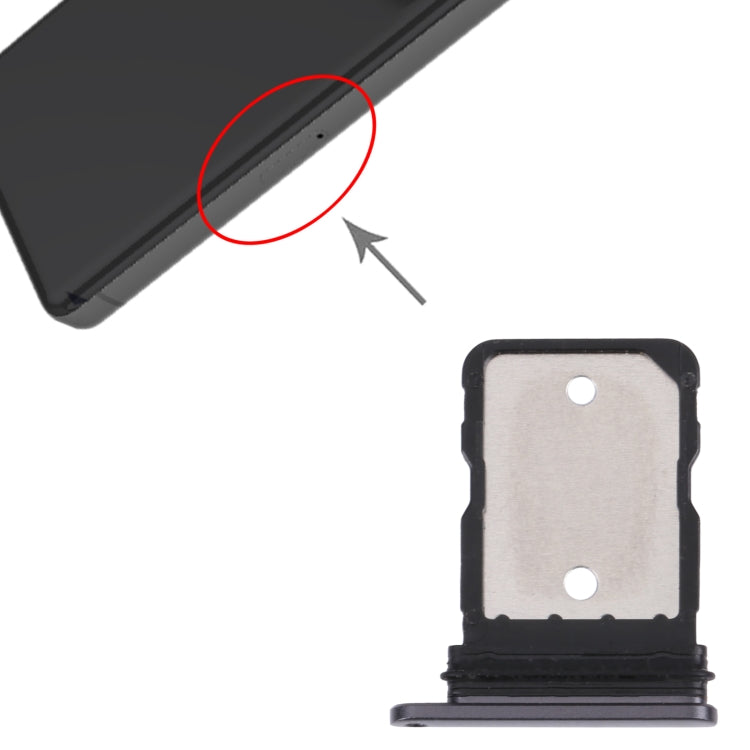 SIM Card Tray for Google Pixel 7 (Black) - free shipping - PMC TechLife - Order now!