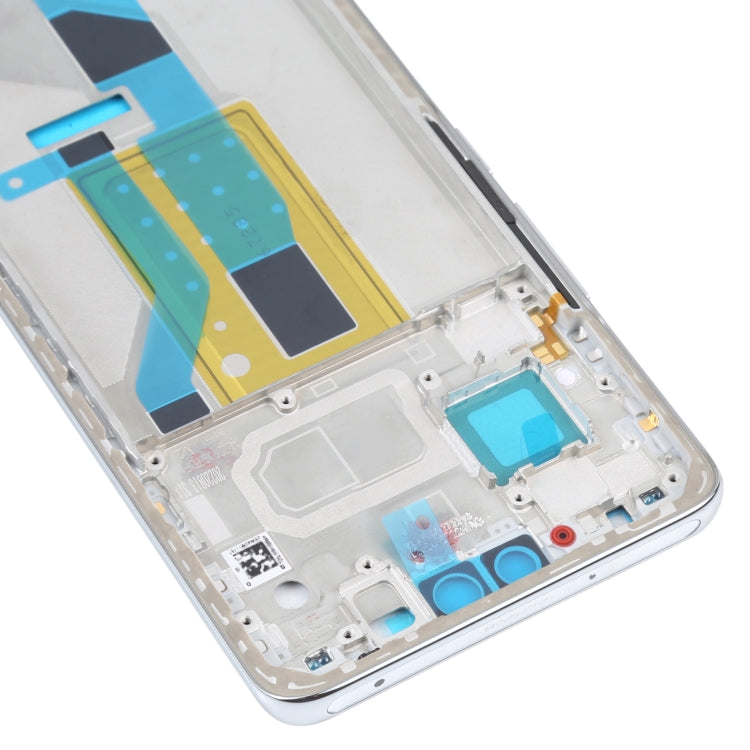 For Xiaomi Civi 2 Original Front Housing LCD Frame Bezel Plate (Silver) - Frame Bezel Plate by PMC TechLife | Online Shopping South Africa | PMC TechLife