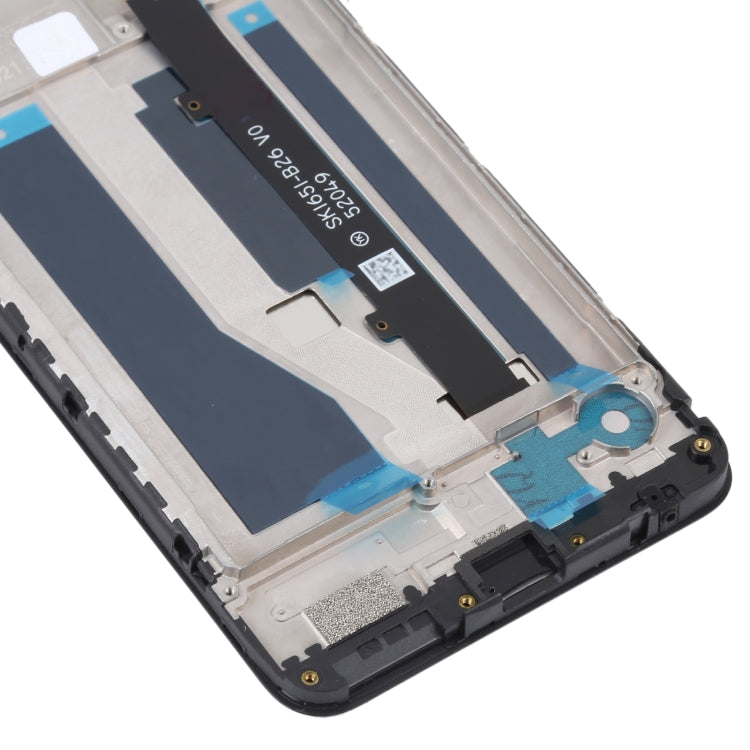 OEM LCD Screen For ZTE Blade A71 A7030 2021 Digitizer Full Assembly with Frame (Black) - free shipping - PMC TechLife - Order now!