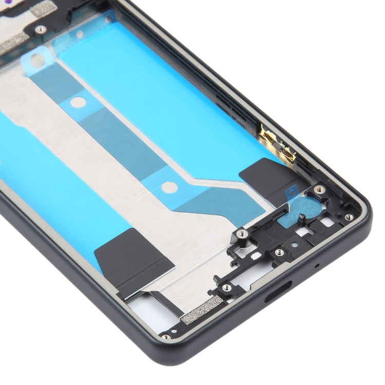 For Sony Xperia 10 IV Original Middle Frame Bezel Plate (Black) - Frame Bezel Plate by PMC TechLife | Online Shopping South Africa | PMC TechLife