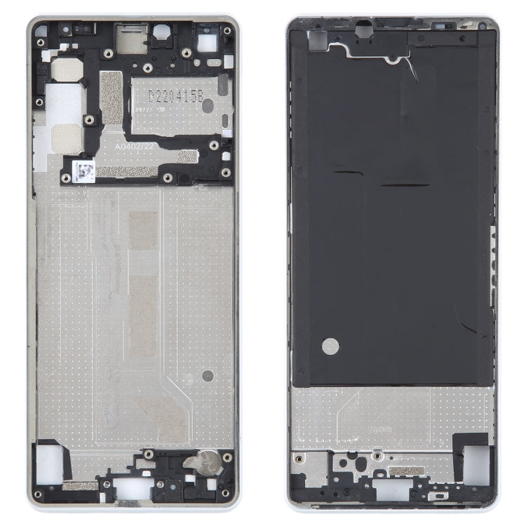 For Sony Xperia 10 IV Original Middle Frame Bezel Plate (White) - Frame Bezel Plate by PMC TechLife | Online Shopping South Africa | PMC TechLife | Buy Now Pay Later Mobicred