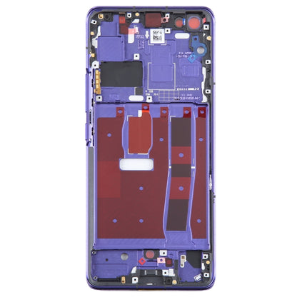 For Huawei nova 7 Pro Original Front Housing LCD Frame Bezel Plate(Purple) - Full Housing Cover by PMC Jewellery | Online Shopping South Africa | PMC Jewellery