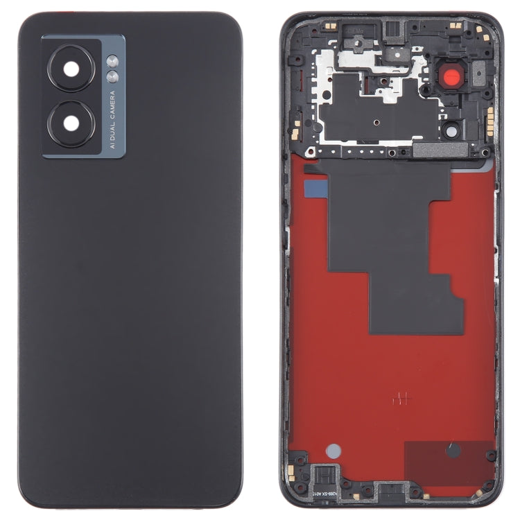 For OPPO A57 Original Battery Back Cover with Middle Frame(Black) - Back Cover by PMC TechLife | Online Shopping South Africa | PMC TechLife