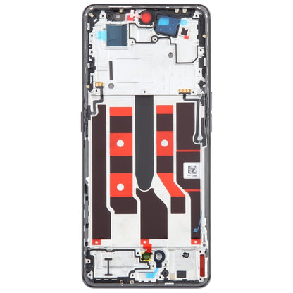 For OPPO A1 Pro Original Front Housing LCD Frame Bezel Plate (Black) - Frame Bezel Plate by PMC Jewellery | Online Shopping South Africa | PMC Jewellery