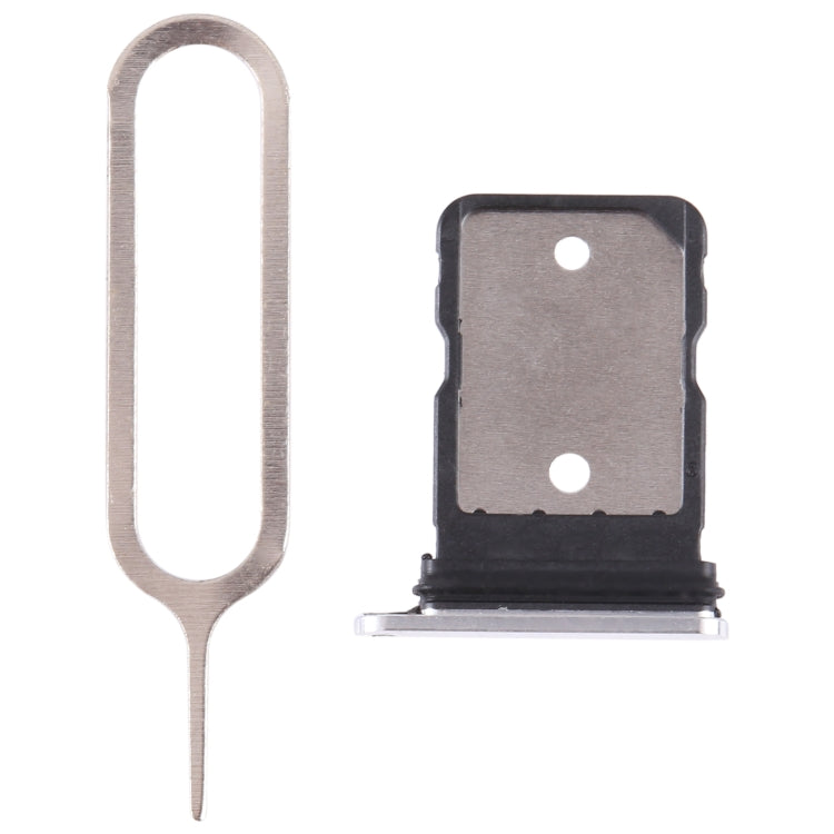 For Google Pixel 7A Original SIM Card Tray with SIM Pin (Silver) - Card Tray by PMC TechLife | Online Shopping South Africa | PMC TechLife