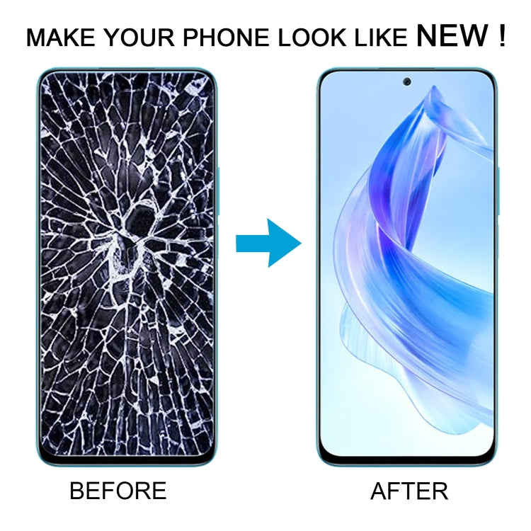 For Honor 90 Lite Original LCD Screen Digitizer Full Assembly with Frame (Silver) - LCD Screen by PMC TechLife | Online Shopping South Africa | PMC TechLife