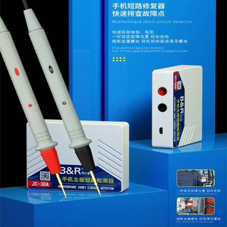 B&R JC-30A Super Current Mobile Phone Motherboard Short-Circuit Detector Repairer Tool - Test Tools by PMC TechLife | Online Shopping South Africa | PMC TechLife