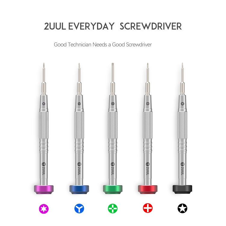 2UUL Colorful Flyshaft Screwdriver Set - Screwdriver Set by 2UUL | Online Shopping South Africa | PMC Jewellery | Buy Now Pay Later Mobicred