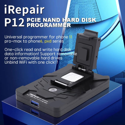 Mijing iRepair P12 PCIE NAND Hard Disk Programmer Instrument - Repair Programmer by MIJING | Online Shopping South Africa | PMC Jewellery | Buy Now Pay Later Mobicred