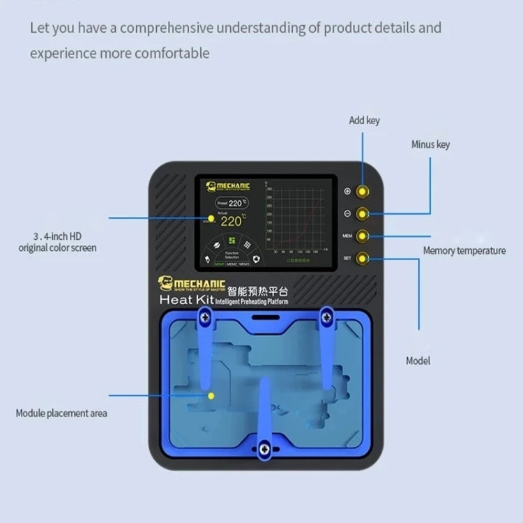 Mechanic Reflow Soldering Heating Platform , US Plug - Repair Platform by MECHANIC | Online Shopping South Africa | PMC Jewellery | Buy Now Pay Later Mobicred